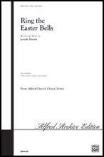 Ring the Easter Bells SAB choral sheet music cover